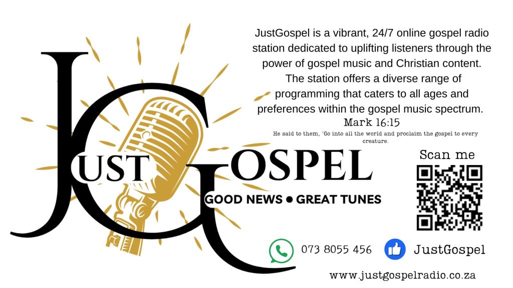JustGospel is a vibrant, 247 online gospel radio station dedicated to uplifting listeners through the power of gospel music and Christian content. The station offers a diverse range of programming JustGospel